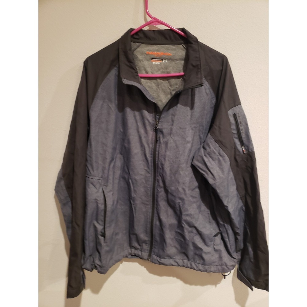 Hawke & Co Men's XXL Sport Performance Full Zip Lightweight jacket, Zip pockets